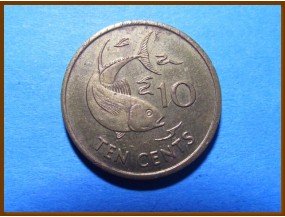 Сейшельские острова 10 центов 1994 г.