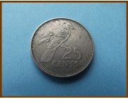 Сейшельские острова 25 центов 1989 г.