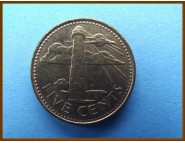 Барбадос 5 центов 2005 г.