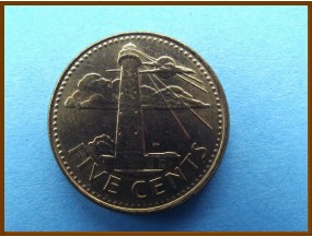 Барбадос 5 центов 1997 г.