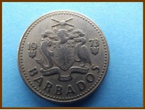 Барбадос 25 центов 1973 г.