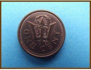 Барбадос 1 цент 2002 г.