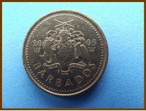 Барбадос 5 центов 2005 г.