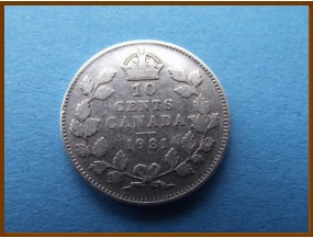Канада 10 центов 1931 г. Серебро