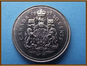 Канада 50 центов 1977 г.