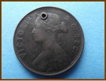 Ньюфаундленд 1 цент 1880 г.