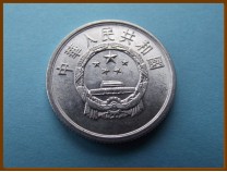 Китай 2 юаня 1987 г.