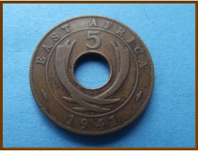 Восточная Африка 5 центов 1941 г.