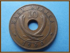 Восточная Африка 10 центов 1943 г.