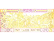 Гвинея 100 центов франков 1960 г.