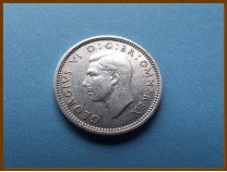 Великобритания 3 пенса 1940 г. Серебро
