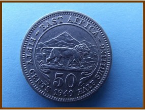 Восточная Африка 50 центов 1949 г.