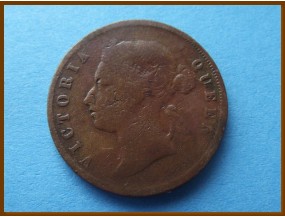 Стрейтс-Сетлментс 1 цент 1901 г.