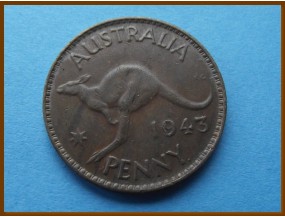Австралия 1 пенни 1943 г.