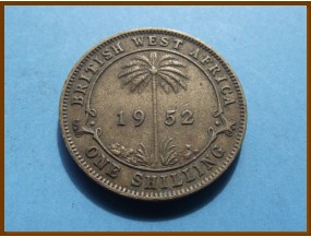 Британская Западная Африка 1 шиллинг 1952 г.