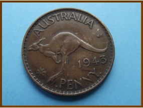 Австралия 1 пенни 1943 г.
