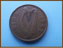 Ирландия 1/2 пенни  1943 г.
