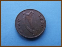 Ирландия 1 пенс 1980 г.