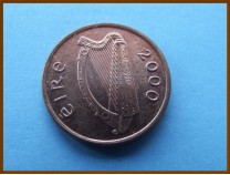 Ирландия 1 пенс 2000 г.