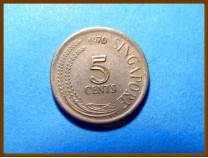 Сингапур  5 центов 1970 г.