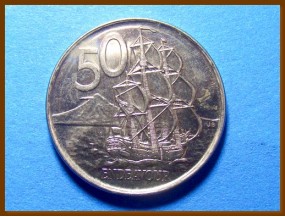 Новая Зеландия 50 центов 2006 г.