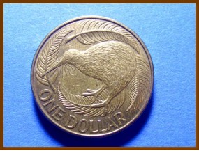 Новая Зеландия 1 доллар 2004 г.